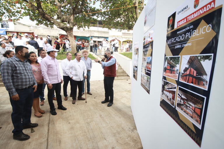 <strong>En Juárez, Rutilio Escandón inaugura el Mercado Público y la Avenida Benito Juárez</strong>