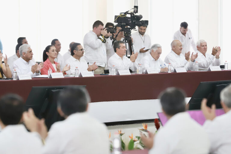 <strong>Asiste Rutilio Escandón a sesiones de Consejos Nacionales de Seguridad Pública y de PC, encabezadas por AMLO</strong>