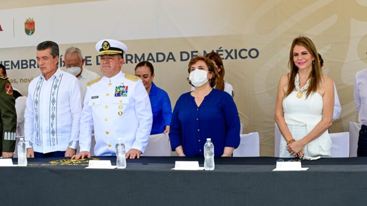 La Marina Armada de México, ejemplo de lealtad y amor por Chiapas y México: Rutilio Escandón