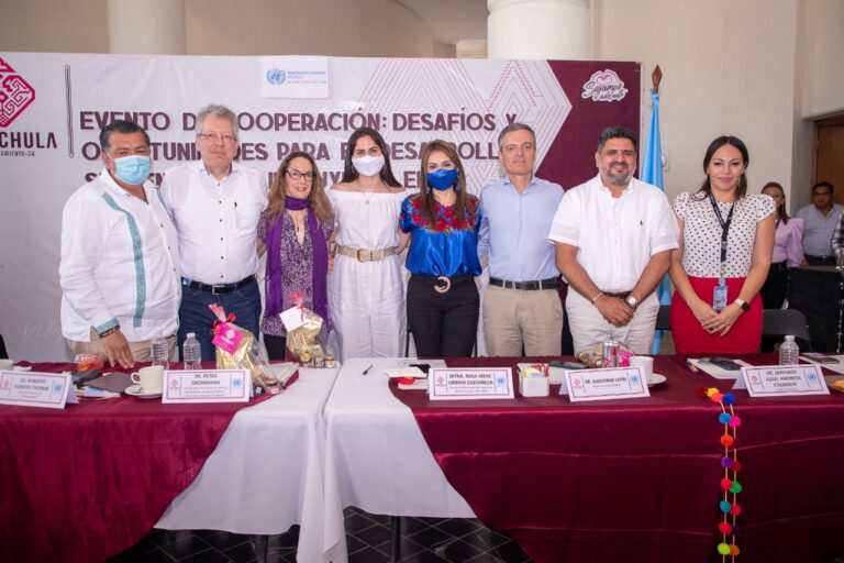 LA ONU Y GOBIERNO DE TAPACHULA PROMUEVEN EL DESARROLLO SOSTENIBLE E INCLUYENTE