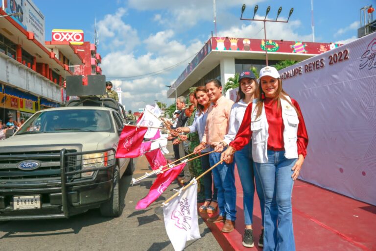 ROSY URBINA DA EL BANDERAZO DEL OPERATIVO DE SEGURIDAD GUADALUPE-REYES