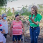 ROSY URBINA SUPERVISA OBRA DE CONSTRUCCIÓN DE PAVIMENTACIÓN MIXTA EN FRACCIONAMIENTO DAMIGAS