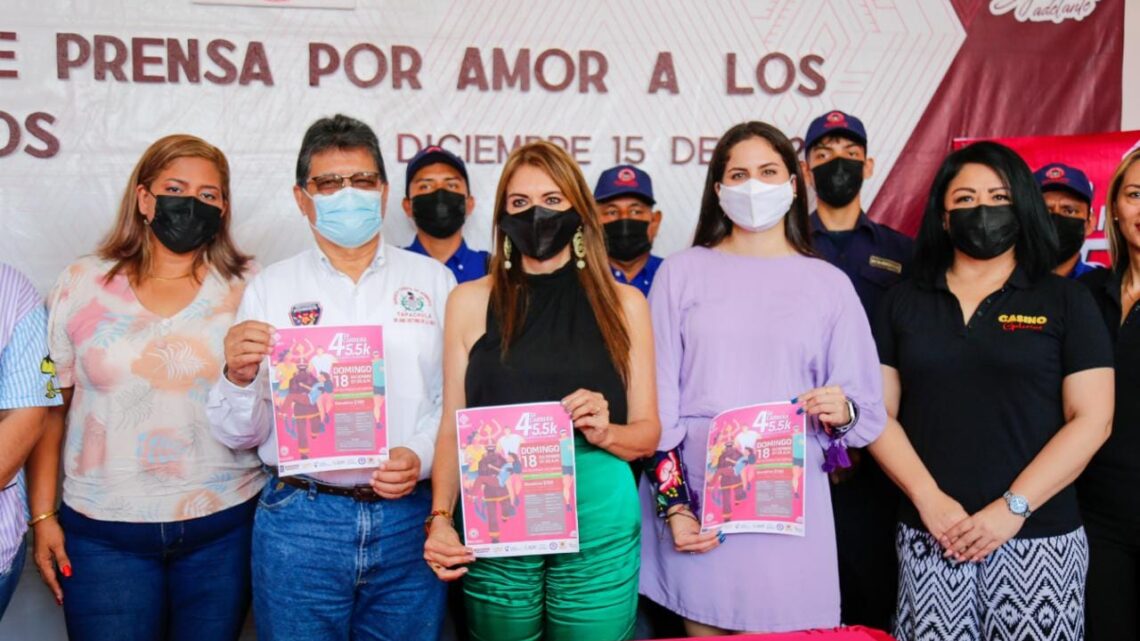 TODO LISTO PARA LA CARRERA “POR AMOR A LOS BOMBEROS” EN TAPACHULA