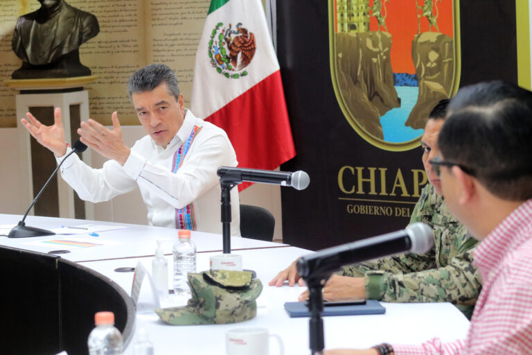 <strong>Registra Chiapas 24 horas de saldo blanco en delitos de alto impacto: Rutilio Escandón</strong>