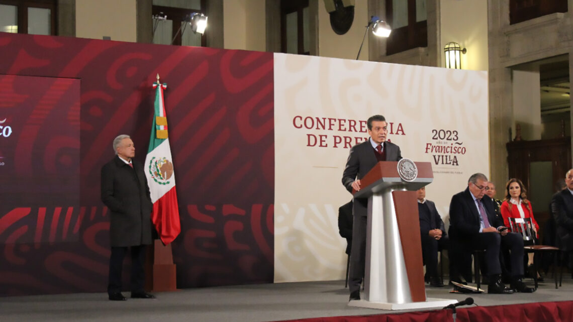 Rutilio Escandón participa en la Conferencia Mañanera encabezada por el presidente AMLO y le agradece el apoyo brindado a Chiapas