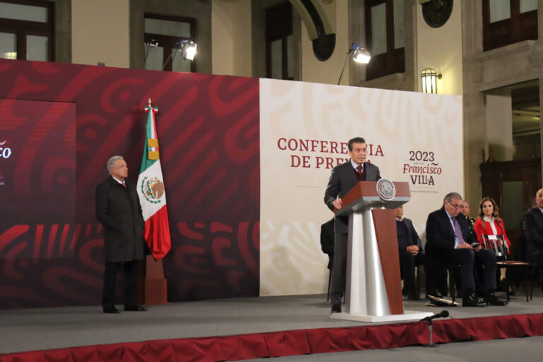 <strong>Rutilio Escandón participa en la Conferencia Mañanera encabezada por el presidente AMLO y le agradece el apoyo brindado a Chiapas</strong>