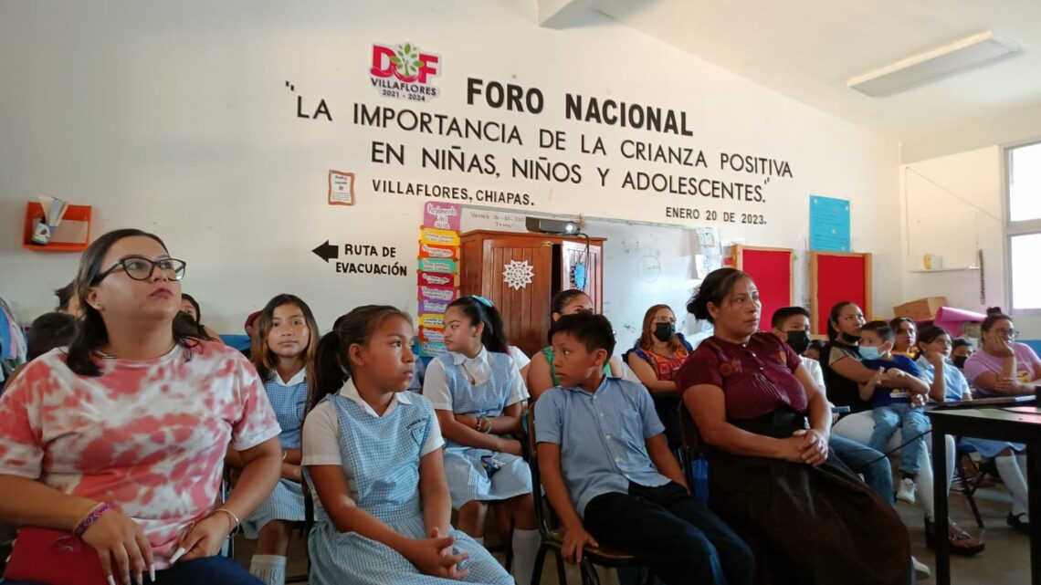 En Villaflores se promueve la Crianza Positiva de Niñas, Niños y Adolescentes