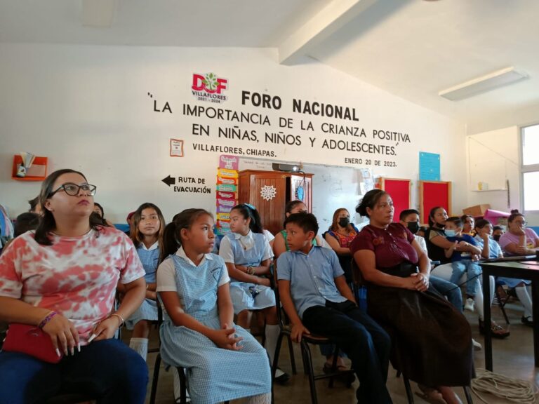 En Villaflores se promueve la Crianza Positiva de Niñas, Niños y Adolescentes