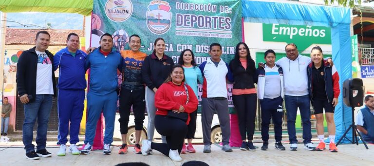 <strong>Desde Yajalón, Tania Robles exhortó a las niñas, niños, jóvenes y adultos a practicar un deporte</strong>