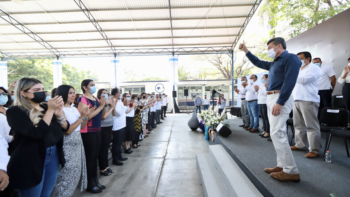 Rutilio Escandón inaugura la Jornada Académica Estatal 2023 del Cobach