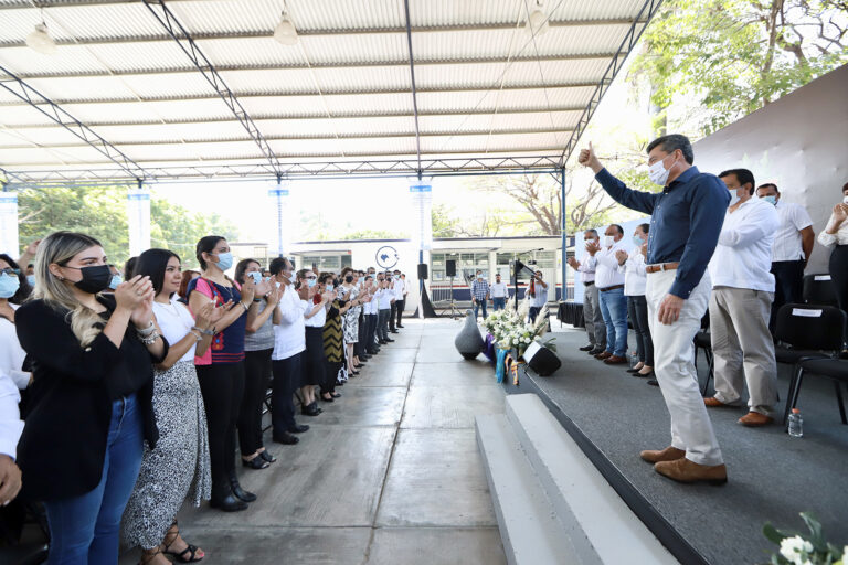 Rutilio Escandón inaugura la Jornada Académica Estatal 2023 del Cobach