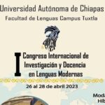 <strong>Convoca  UNACH a formar parte del Congreso Internacional de Investigación y Docencia en Lenguas Modernas</strong>