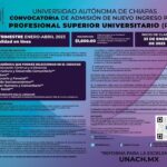 <strong>Continúa abierta convocatoria para Profesional Superior Universitario de la UNACH</strong>