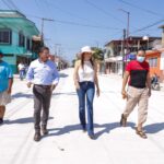 ROSY URBINA SUPERVISA OBRAS DE BENEFICIO SOCIAL EN SAN JOSÉ EL EDÉN, CALCÁNEO BELTRÁN Y COLONIA 16 DE SEPTIEMBRE.