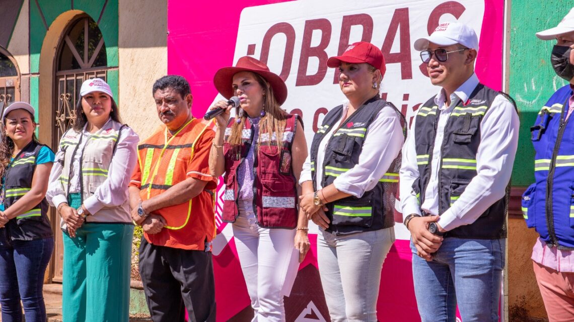 “LOS GOBIERNOS DE LA CUARTA TRANSFORMACIÓN APLICAMOS LOS RECURSOS EN OBRAS PARA EL PUEBLO”: ROSY URBINA