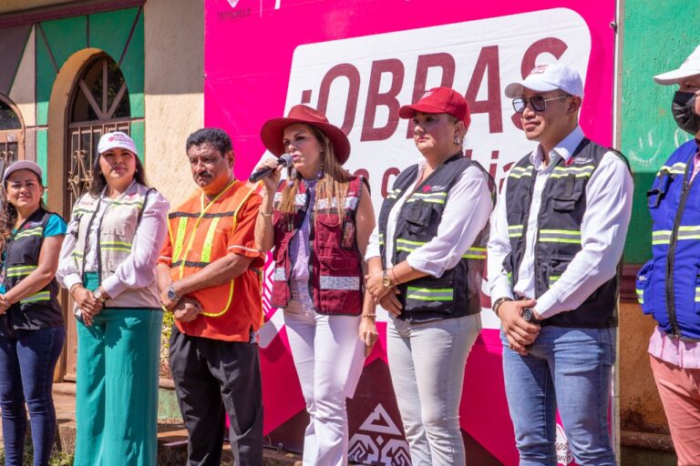 “LOS GOBIERNOS DE LA CUARTA TRANSFORMACIÓN APLICAMOS LOS RECURSOS EN OBRAS PARA EL PUEBLO”: ROSY URBINA