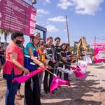 ROSY URBINA INICIA OBRA DE PAVIMENTACIÓN MIXTA DE CALLES EN COLONIA ANTORCHA VIVAH DE TAPACHULA