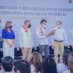 Beneficia Rutilio Escandón con espacios educativos y de capacitación laboral al Cecati No. 86 de Tapachula