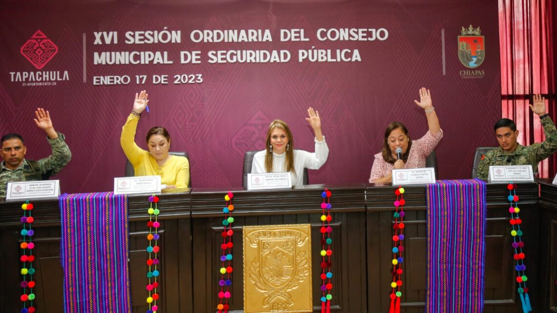 ACCIONES COORDINADAS PERMITEN DISMINUIR LA INCIDENCIA DELICTIVA: ROSY URBINA