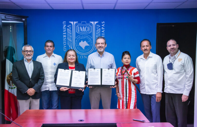 <strong>Suscriben UNACH y Congreso Local acuerdo para fortalecer el conocimiento jurídico y legislativo</strong>