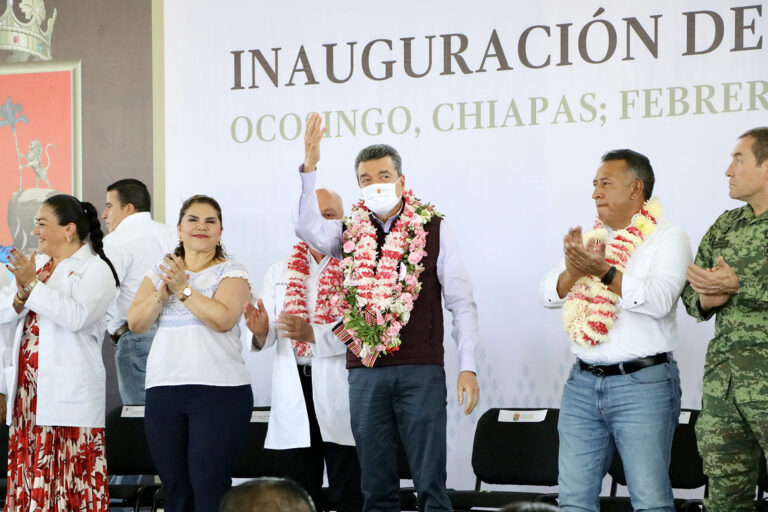 <strong>Inaugura Rutilio Escandón el Almacén de Red de Frío del Distrito de Salud IX, en Ocosingo</strong>