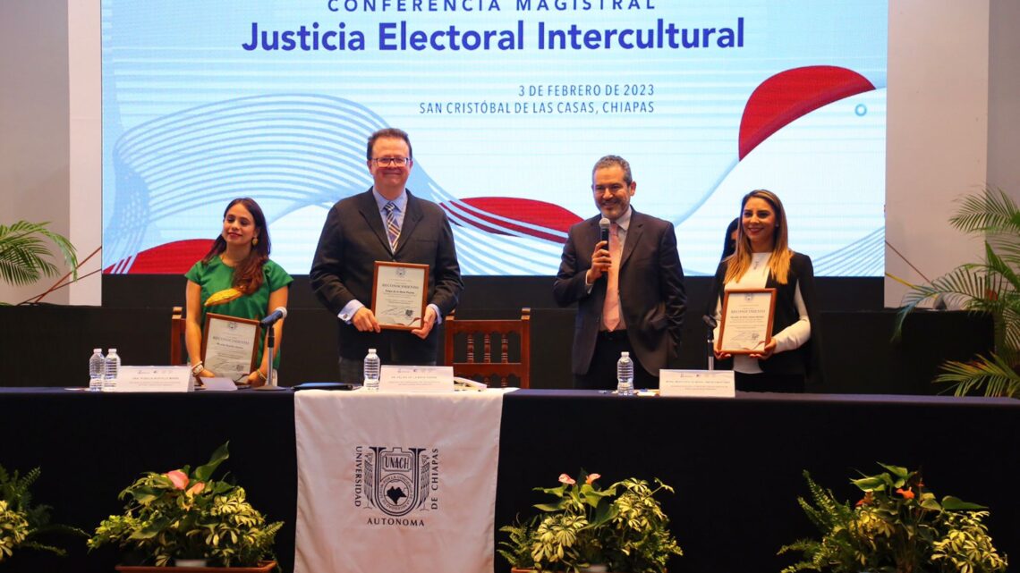 Instauran en la UNACH la Cátedra Tribunal Electoral