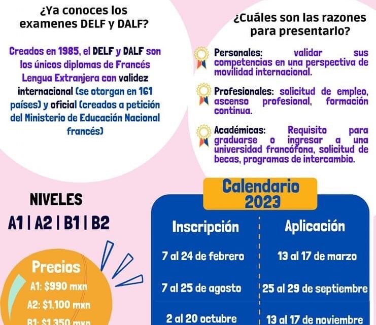 Convoca UNACH a presentar los exámenes internacionales que validan el dominio del idioma francés