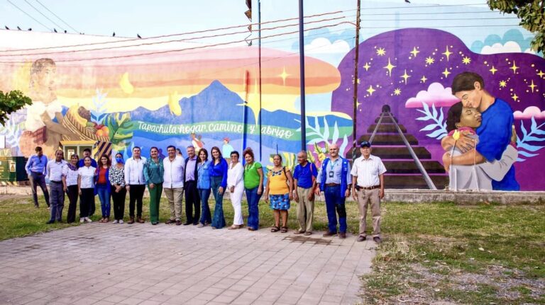 Inaugura Mural “Tapachula, hogar, camino y abrigo”, Rosa Irene Urbina Castañeda Presidenta Municipal