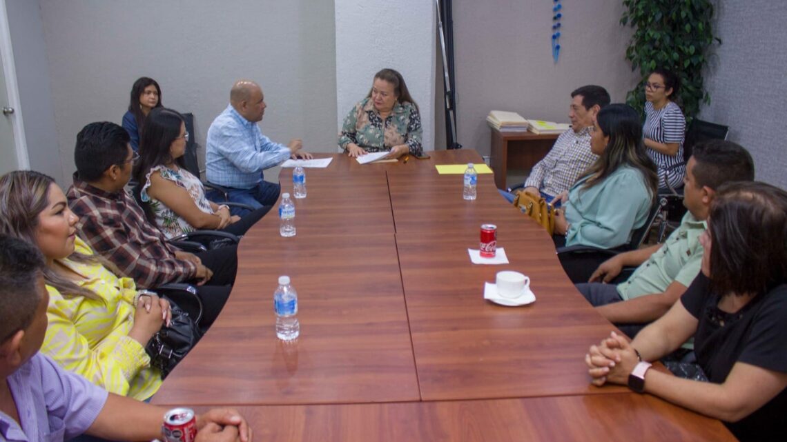 Presidencia del Congreso del Estado se reúne con integrantes de Ayuntamiento de Teopisca