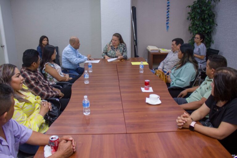 Presidencia del Congreso del Estado se reúne con integrantes de Ayuntamiento de Teopisca