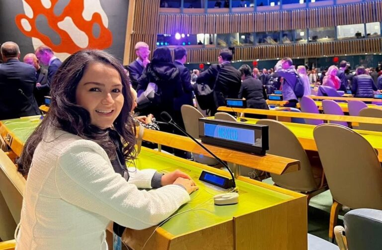 Flor Esponda, participa en la ONU