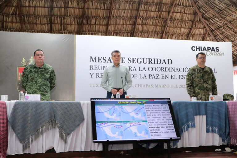 <strong>Registra Chiapas 24 horas de saldo blanco en delitos de alto impacto: Rutilio Escandón</strong>