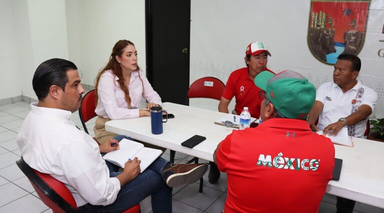 <strong>Conade y Tania Robles supervisan áreas para la realización del Macro Regional de Atletismo</strong>