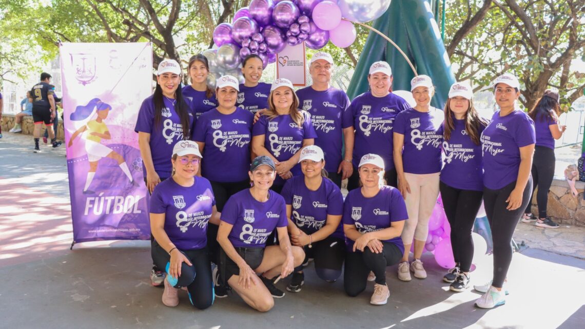 Realiza Voluntariado del Poder Judicial encuentro deportivo en conmemoración al Día Internacional de la Mujer