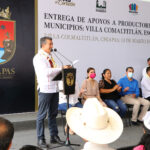 <strong>Entrega Rutilio Escandón apoyos a productores pecuarios de Comaltitlán, Escuintla y Mazatán</strong>