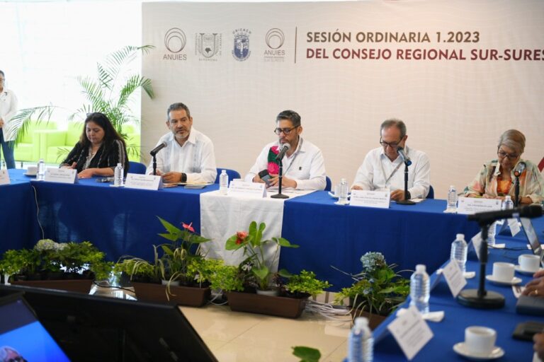 <strong>Reafirman integrantes del Consejo Regional Sur Sureste de la ANUIES su compromiso con el desarrollo de la educación superior</strong>