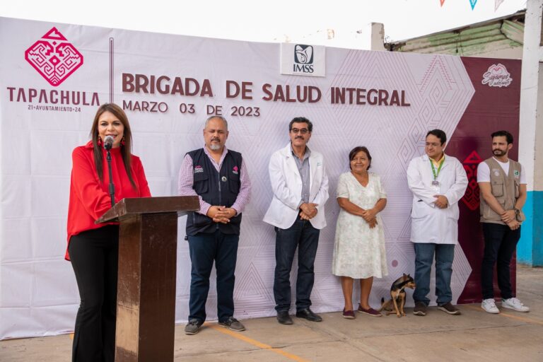 “LA SALUD DE LOS TAPACHULTECOS AVANZA, GRACIAS A LOS GOBIERNOS DE LA CUARTA TRANSFORMACIÓN”: ROSY URBINA