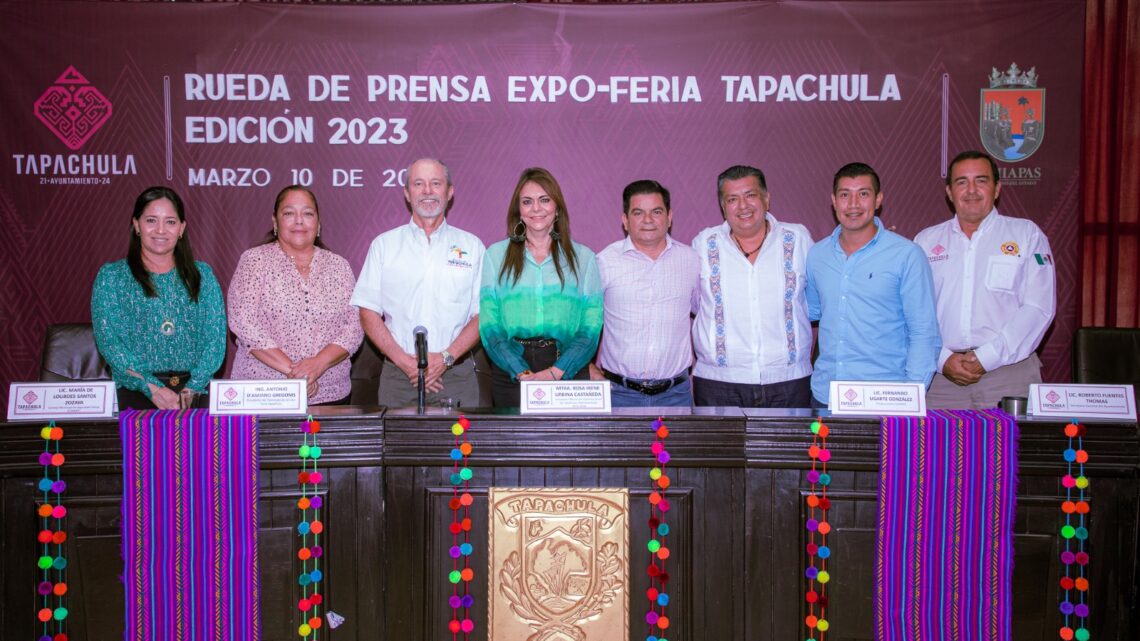 INVITA ALCALDESA ROSY URBINA A VISITAR LA EXPO FERIA TAPACHULA 2023