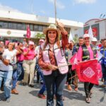 ROSY URBINA DA BANDERAZO DE REHABILITACIÓN INTEGRAL DEL PARQUE CENTRAL “MIGUEL HIDALGO”