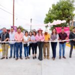 INAUGURA ROSY URBINA OBRA DE PAVIMENTACIÓN HIDRÁULICA EN EL FRACCIONAMIENTO BONANZA