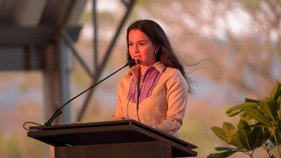 Flor Esponda participa en la entrega de Hilo de Hamaca a artesanos de Berriozábal