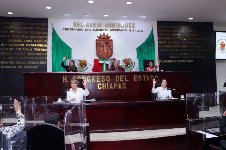 Congreso del Estado respalda acciones en materia de seguridad en San Cristóbal De las Casas