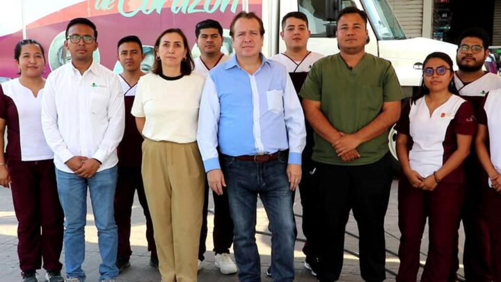 La Caravana de la Salud está instalada en Villaflores