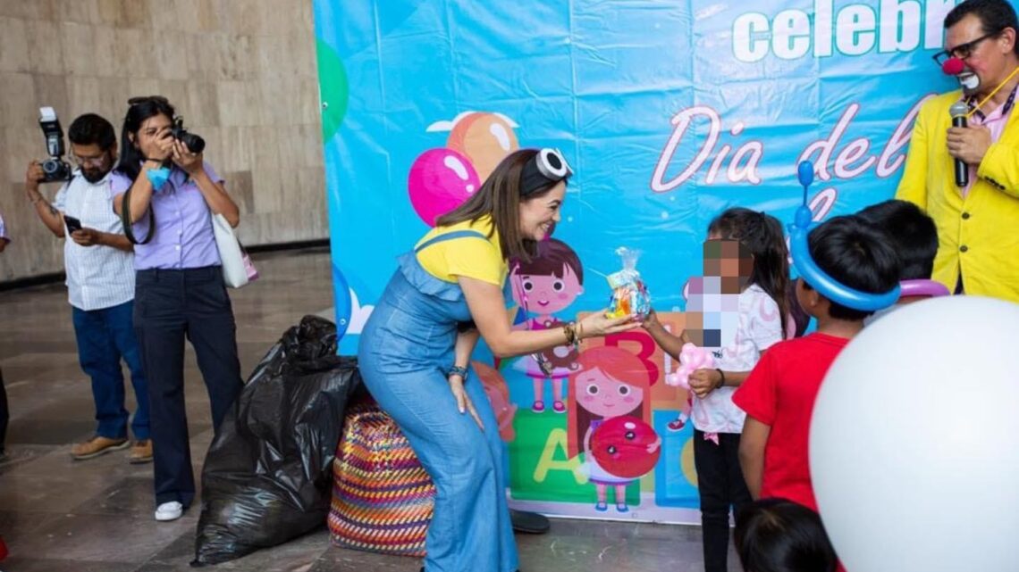 El Voluntariado “Legislando con el corazón “ festeja el Día del Niño y la Niña.