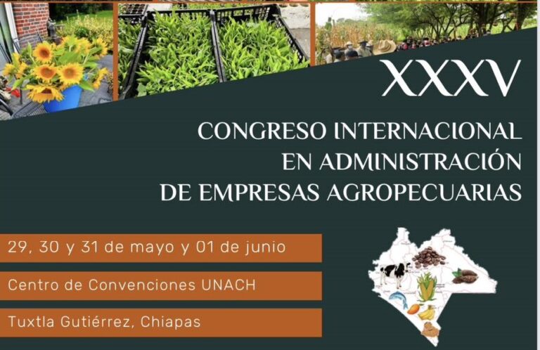 <strong>Invita UNACH a participar en el Congreso Internacional en Administración de Empresas Agropecuarias</strong>