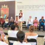 <strong>Beneficia Rutilio Escandón a habitantes de Pijijiapan con la construcción del camino San Isidro-San José</strong>