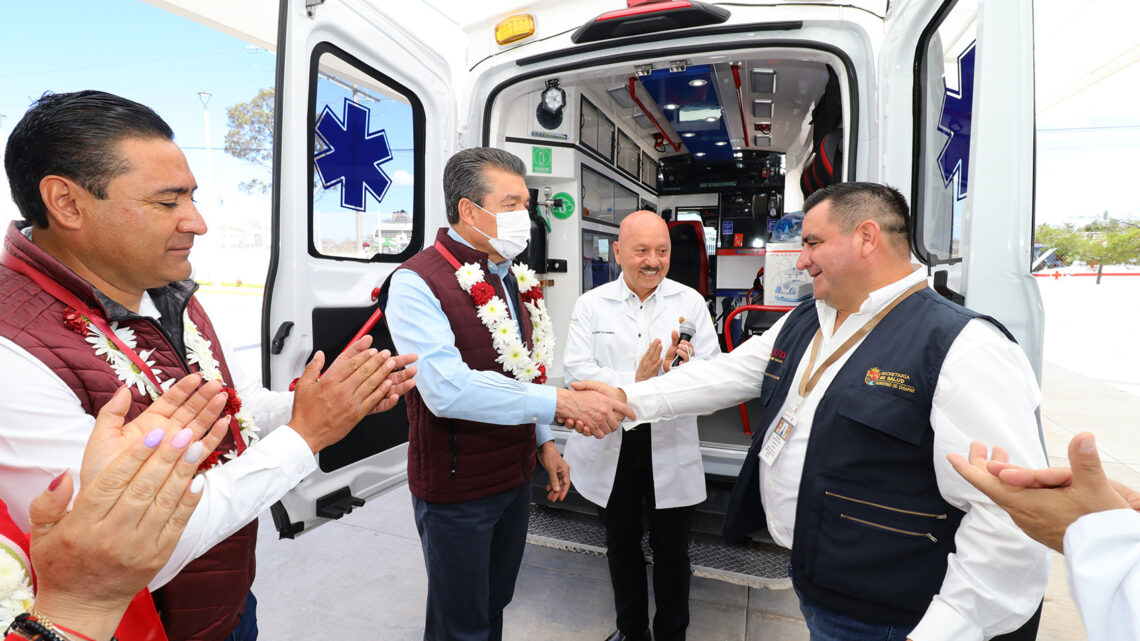 En La Trinitaria, inaugura Rutilio Escandón reconversión del Centro de Salud con Servicios Ampliados