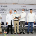 <strong>Desde Palenque, Rutilio Escandón hace justicia laboral al personal de salud</strong>