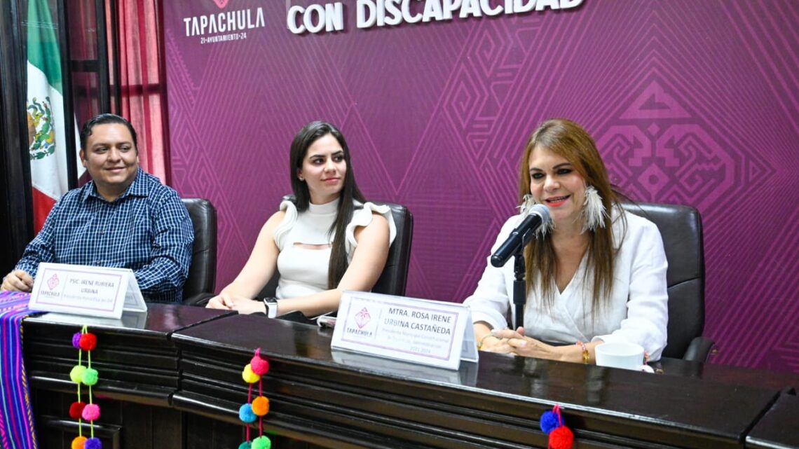 PRESENTAN PROYECTO “RESPETA MI ESPACIO” EN BENEFICIO DE PERSONAS CON DISCAPACIDAD EN TAPACHULA