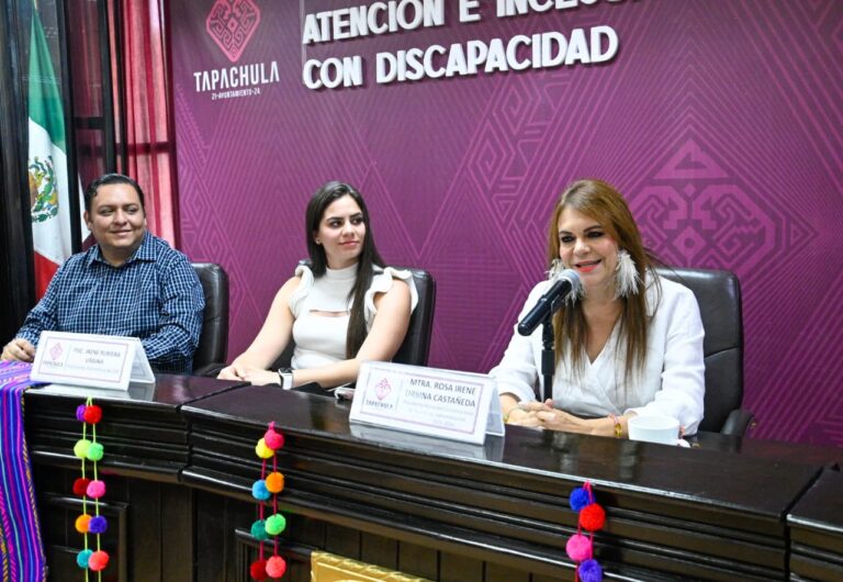 PRESENTAN PROYECTO “RESPETA MI ESPACIO” EN BENEFICIO DE PERSONAS CON DISCAPACIDAD EN TAPACHULA